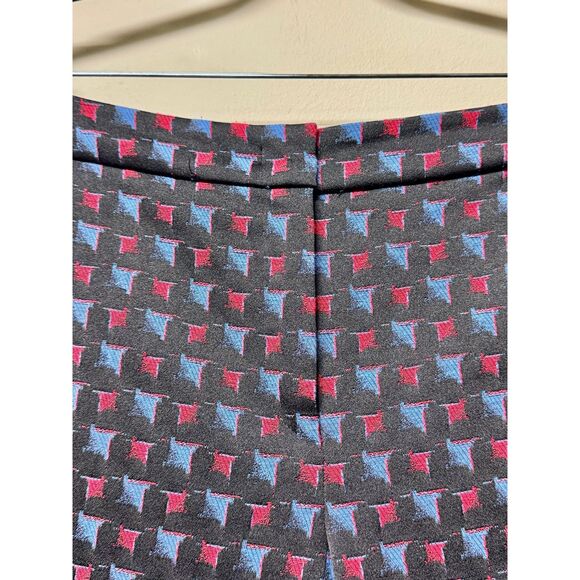 GIORGIO ARMANI Geometric Jacquard Tapered-Leg Pants, Sz 14 - Picture 4 of 10
